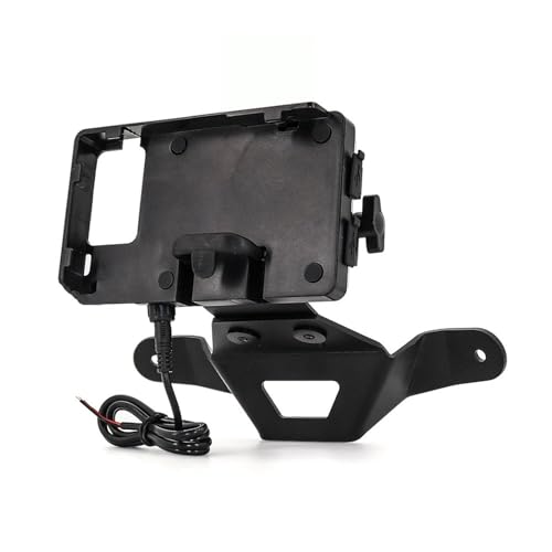 Support de navigation GPS BMW C400GT extension crossbar moto avec barre noire