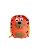 Mochilas Escolar Infantil Para Meninos e Meninas Em Neopreme Design Em 3D (Laranja-Tigre)