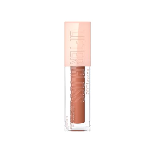 Image of Maybelline New York Lifter Gloss Hydrating Lip Gloss, Toffee | Gloss Hydrating Honey'd Lip Gloss with Hyaluronic Acid