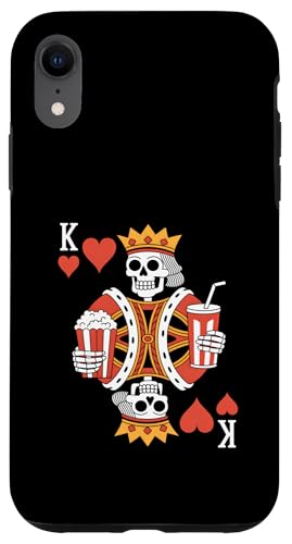 Funny King of Hearts �X�P���g�� �J�[�j�o�� �|�b�v�R�[�� �X�}�z�P�[�X iPhone XR �p