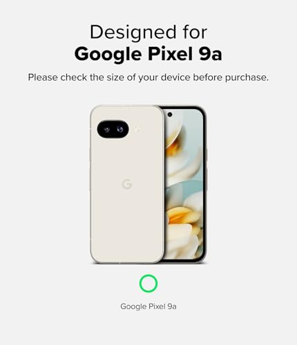 Image of Ringke Onyx Compatible with Google Pixel 9a Case Cover Rugged Flexible Durable Anti-Slip TPU Protection Shockproof Pixel 9a Back Cover - Camo Black