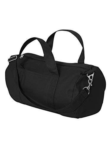 Liberty Bags Grant Cotton Canvas Duffel Bag OS BLACK