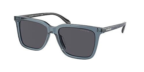 Image of Coach mens Hc8385u Universal Fit Square Sunglasses