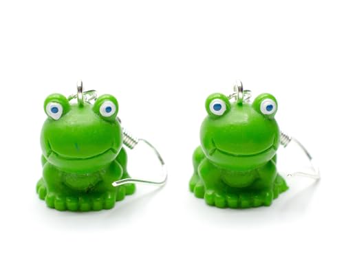 Boucles d'oreilles grenouille le cadeau idéal pour une princesse