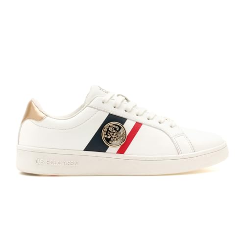 Image of U.S. POLO ASSN. Emery 3.0 Nude Sneakers Shoes with Premium Upper