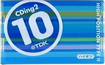 TDK  CDingⅡ  ハイポジ  未使用  カセットテープ TDKカセットテープ CDing2 74/120 4本セット ハイポジ 未使用品