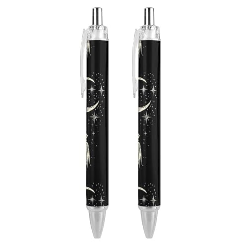 Bolígrafos retráctiles de punta fina 0.5 mm mágicos para regalar, juego de 4 piezas