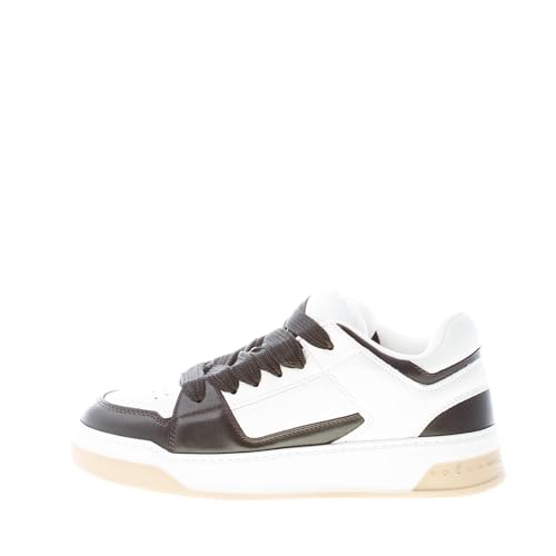 Collezione: Autunno-Inverno Hogan Uomo H668 Sneaker Chamallow in Pelle Bianco e Nero Color Bianco Size 42.5 EU (UK 8.5)