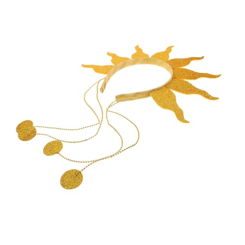 LIFKOME Diadema de con Cadenas de Cuentas para Adultos Accesorio y Llamativo para Fiestas Halloween y Festivales