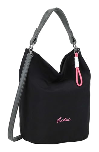 Sac à épaule Lea Hobo Black noir grand sac à main fourre-tout