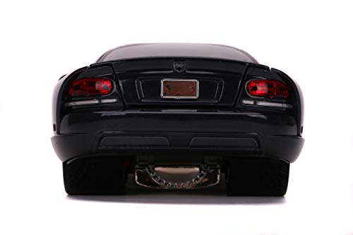 Marvel 1:24 Dodge Viper Die-cast Car with 2.75" Venom Figure, Toys for Kids and Adults