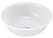 JapanBargain, Japanese Plastic Wash Basin for Home and Camping, Dish Wash Tub, Bathroom Water Tub, Made in Japan, White Color