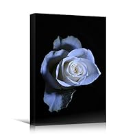 Canvas Wall Art White Petal Close Up Bedroom Close Up Colorful Floral Multicolor Petal Photography Romantics - 12x18 inches