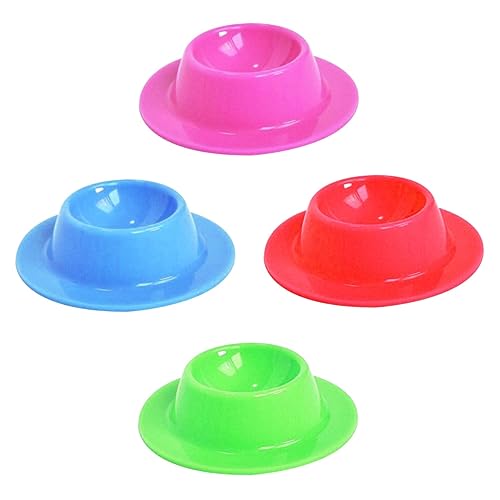 Gadpiparty 4pcs Silicone Egg Holder Egg Dispenser Rack Egg Tray Serveware Egg Platter Egg Trays for Deviled Eggs Egg Holders Egg Separator Utensil Tray Boiled Egg Holder Egg Cup re-usable