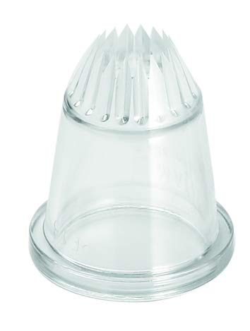 Matfer Bourgeat Polycarbonate Petit Four Pastry Tip, 5/8", 16 teeth, Pack of 2