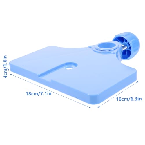 FOMIYES Stand Storage Tray Plastic Drip Stand Plate Medical Storage Plate Holder for Efficient Work