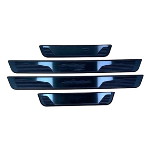 Protection seuil de porte pour Mazda BT-50 2011-2026 baguette de garniture noire acier inoxydable