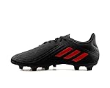 adidas Deportivo FxG, Zapatilla de fútbol Hombre, NEGBÁS/ROJACT/FTWBLA, 44 2/3 EU