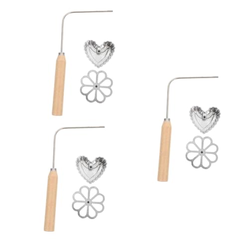Cabilock 3 Juegos De Cucharas Antiadherentes Para Tartas Utensilios De Cocina Antiadherentes Moldes Artificiales Para Fondant Sartenes Cubiertos Dispensador De Panqueques Utensilios