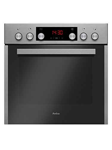 Preisvergleich Produktbild Einbauherd Set / Backofen mit Grill und Umluft / Rahmenloses Glaskeramik Kochfeld mit Zweikreis und Bräterzone / Timer / Steam Clean (EHPC 935 001 E) (EHEG 934 111 E)