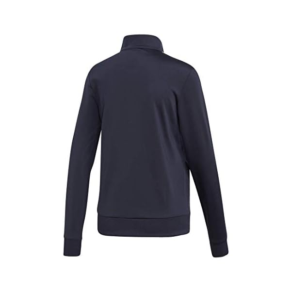 adidas-Womens-Essentials-3-Stripe-Track-Jacket adidas Women’s Essentials 3-stripes Tricot Track Jacket, Legend Ink/White, Large