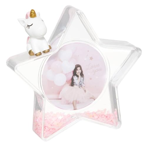 Atmosphera - Cadre Enfant Licorne - D5-8 cm - Rose