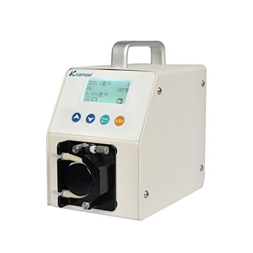Kamoer LLS Plus Model Peristaltic Water Pump (3 Rollers, 1~231ml/min, Foot switch, PharMed BPT Tube: 3.2mm*6.4mm)