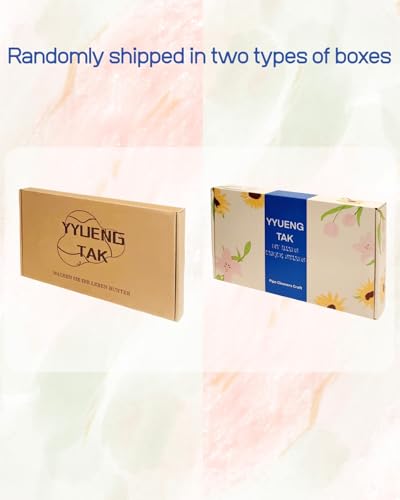 YYUENG TAK 500 Stück Dopamin-Farben Pfeifenreiniger Blumen set,Geschenkbox enth Anweisungen,25 Blumendraht,100 Staubblatt,Perle,pompons,2 Klebeband,pfeifenputzer zum basteln Blumen Basteln & Diy