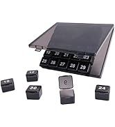 HGDAUJDL Monthly Pill Organizer 30 Day Case,Moisture-Resistant Large Medicine Box,Easy-Open, See-...