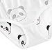 Joisal Cute Cartoon Pandas White Cute Panties Girl Girls Underwear Toddler Cotton Animal Briefs Girls Undies 5t