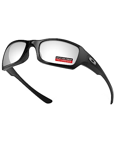 Image of PRO+ Polycarbonate Replacement Lenses & Nose Pads for Oakley Fives Squared(4+1) OO9238 Sunglasses