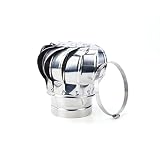 MYCZLQL Stainless Steel 201 Non Power Roof Ventilator, Wind Turbines Attic Air Vent Ventilating Fan