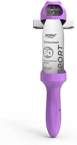 The Appligator Spray and Lotion Applicator for Sunscreens Sunblocks & Suntan - Adds up to 10" to Reach for Complete Protection (Peaceful Purple)