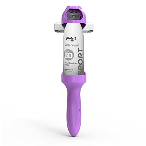 The Appligator Spray And Lotion Applicator For Sunscreens Sunblocks & Suntan - Adds Up To 10" To Reach For Complete Protection (Peaceful Purple) #TOP21
