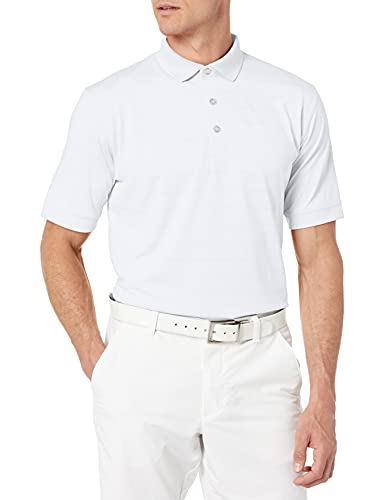 Callaway Mens Short Sleeve Opti-driâ„¢ Performance Polo (Size Small - 4x Big & Tall) Golf Shirt, White, X-Large US