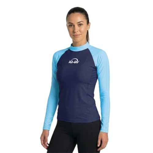 T-Shirt Anti-UV Femme IQ UV 300 vêtement de sport aquatique de plein air