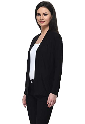Image of Frenchtrendz Womens's Viscose Crepe Shrug(Size: XS-4XL)