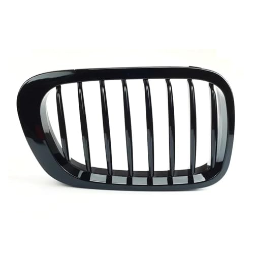 Parrilla delantera riñón negro brillante para BMW Serie 3 E46 2 puertas de 1998 a 2001 2