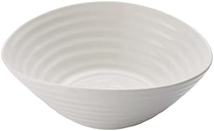 Portmeirion Sophie Conran White Cereal Bowl | Set of 4 | Dinnerware Bowl for Soup or Cereal | 7.25 Inch | Made from Fine Porcelain | Microwave and Dishwasher Safe