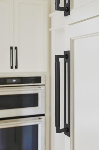 Image of Amerock Medora 8-13 /16 inch Matte Black Backplate