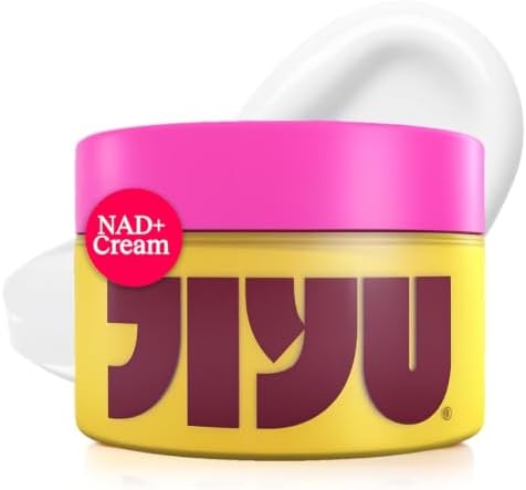 JIYU NAD+ Hydrating Face Moisturizer – Korean Anti-Aging Cream for Radiant, Firm & Smooth Skin – Deeply Hydrating & Brightening Daily Moisturizer Cream for Face and Body, All Skin Types – 50 ml