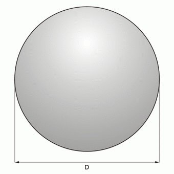 Magnetkugel/Kugelmagnet Ø 19,0 mm Chrom N38 (magnets4you) - hält 5,7 kg, Neodym NdFeb Supermagnet Dauermagnet