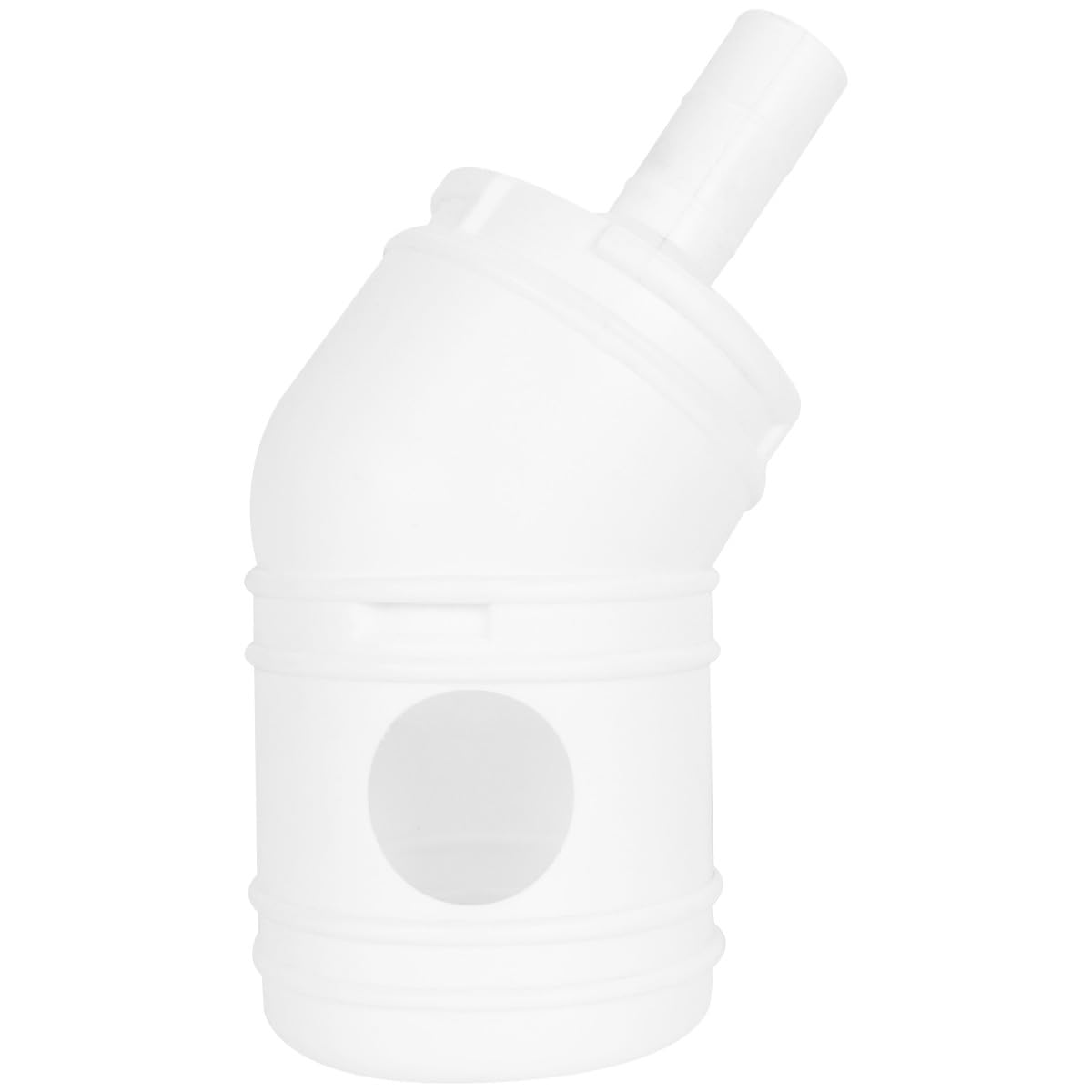 Abreuvoir pour Pigeons 1 L en Plastique Blanc Mangeoire pour Oiseaux et Faisans Distributeur d'eau Intérieur Extérieur pour Cages à Volailles et Volaille de Basse-Cour
