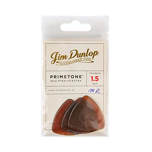 Dunlop 512P Primetone Médiators Triangle avec Grip 1.50 mm (Lot de 3) - Les Beatles, Paul McCartney, John Lennon, RIngo Starr, George Harrison Dunlop 512P Primetone Médiators Triangle avec Grip 1.50 mm (Lot de 3) – Image 5