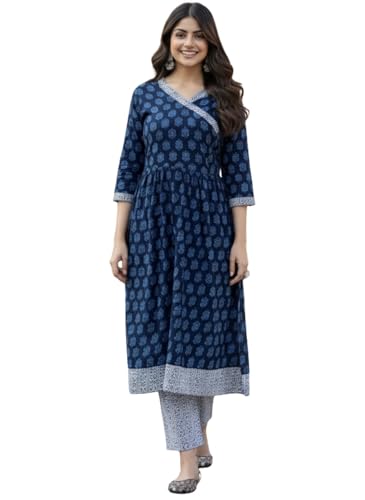 Image of SHIENZY Cotton Blend Kurta Set for Women