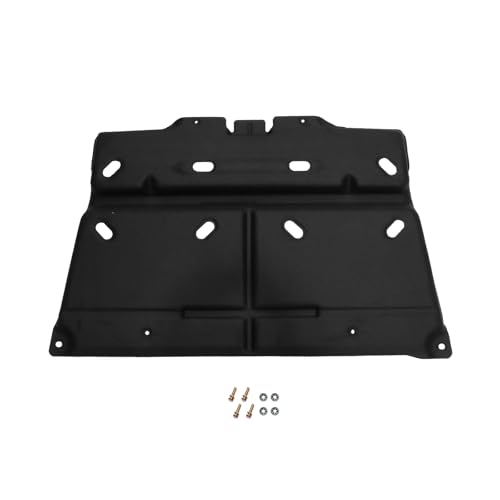 YHB Splash Panel Shield Under Diaper for 2015 2016 2017 2018 2019 2020 2021 2022 2023 2024 Ford F-150 F150 with Gasoline Engine/Not Fit Raptor Model & Not Fit 3.0L Diesel - Splash Guard Shield Cover