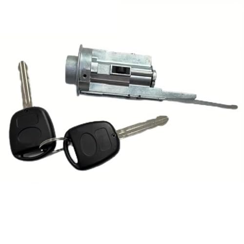 Interruptor de cilindro de cerradura de encendido para coche Toyota Tundra llaves reemplazo 89703-33070 4
