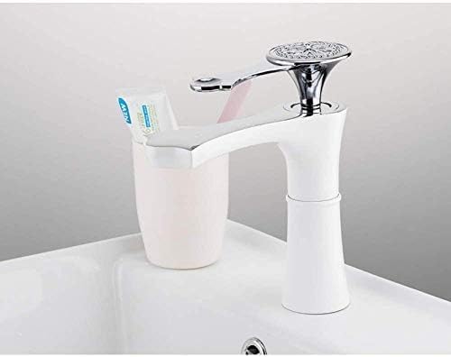 Robinet à poignée unique laiton chromé pour évier et mélangeur eau chaude froide