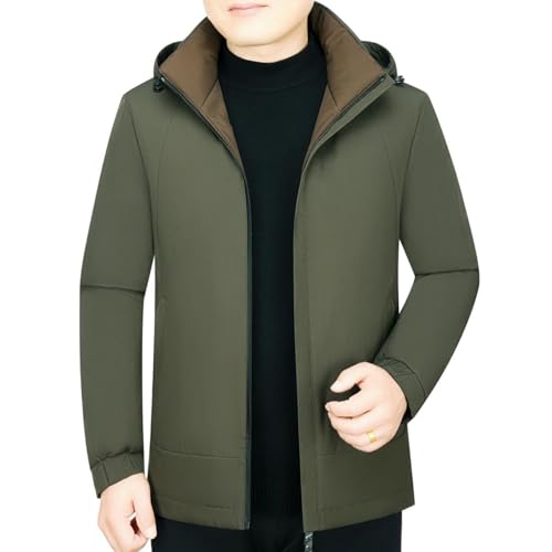 Veste matelassée homme épaisse et chaude contre le froid hivernal