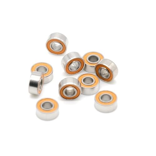 Roulement à billes hybride céramique S683 2RS 3x7x3mm pour moulinet de pêche